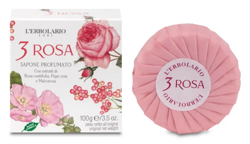 [041.380] 3 Rosa Sapone 100g