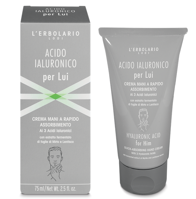 [026.080] Acido Ialuronico per Lui Crema Mani 75ml